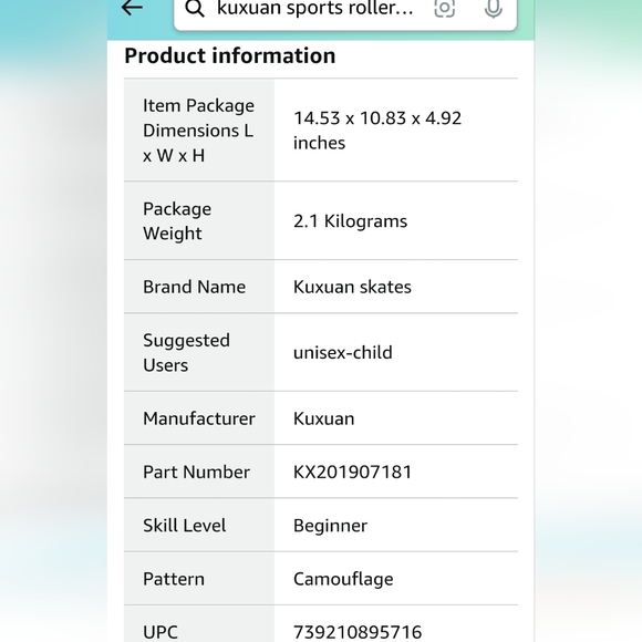 Kuxuan Adjustable Rollar Blades - Picture 11 of 15